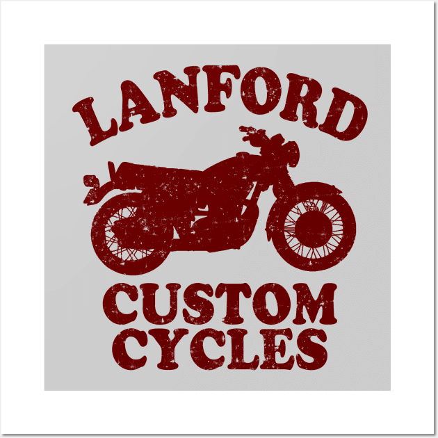 Lanford Custom Cycles Wall Art by klance